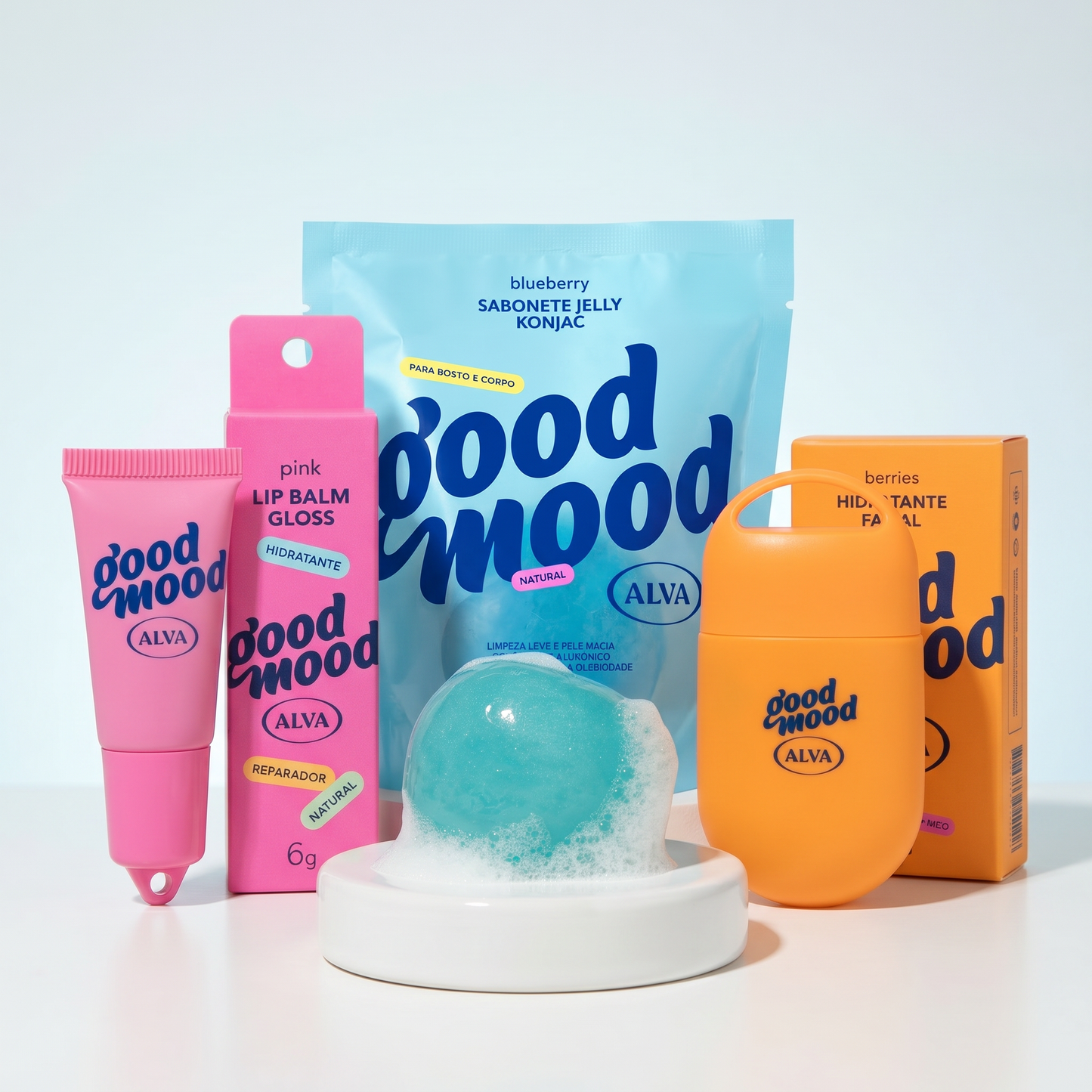 kit rotina pink