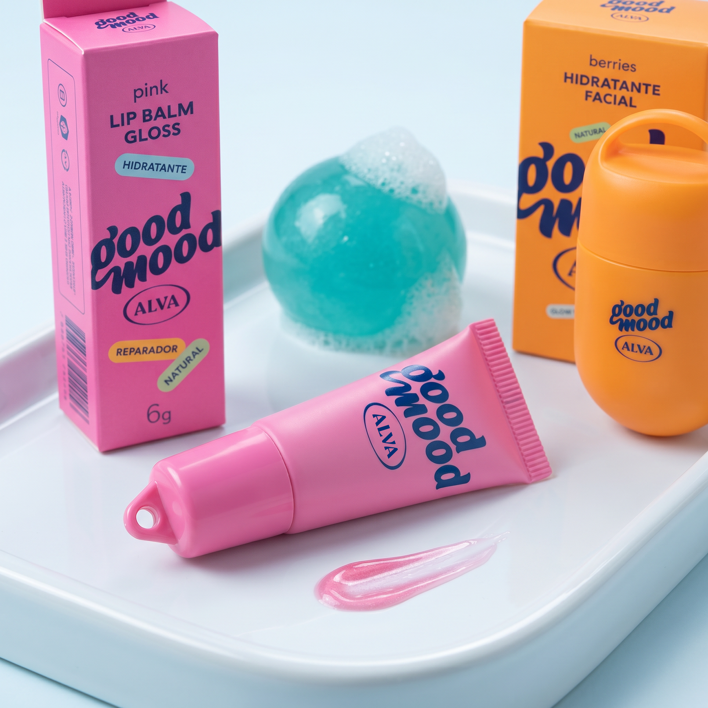 kit rotina pink