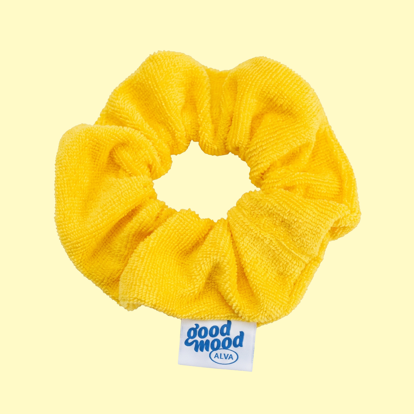 scrunchie amarela