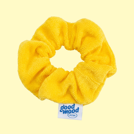 scrunchie amarela